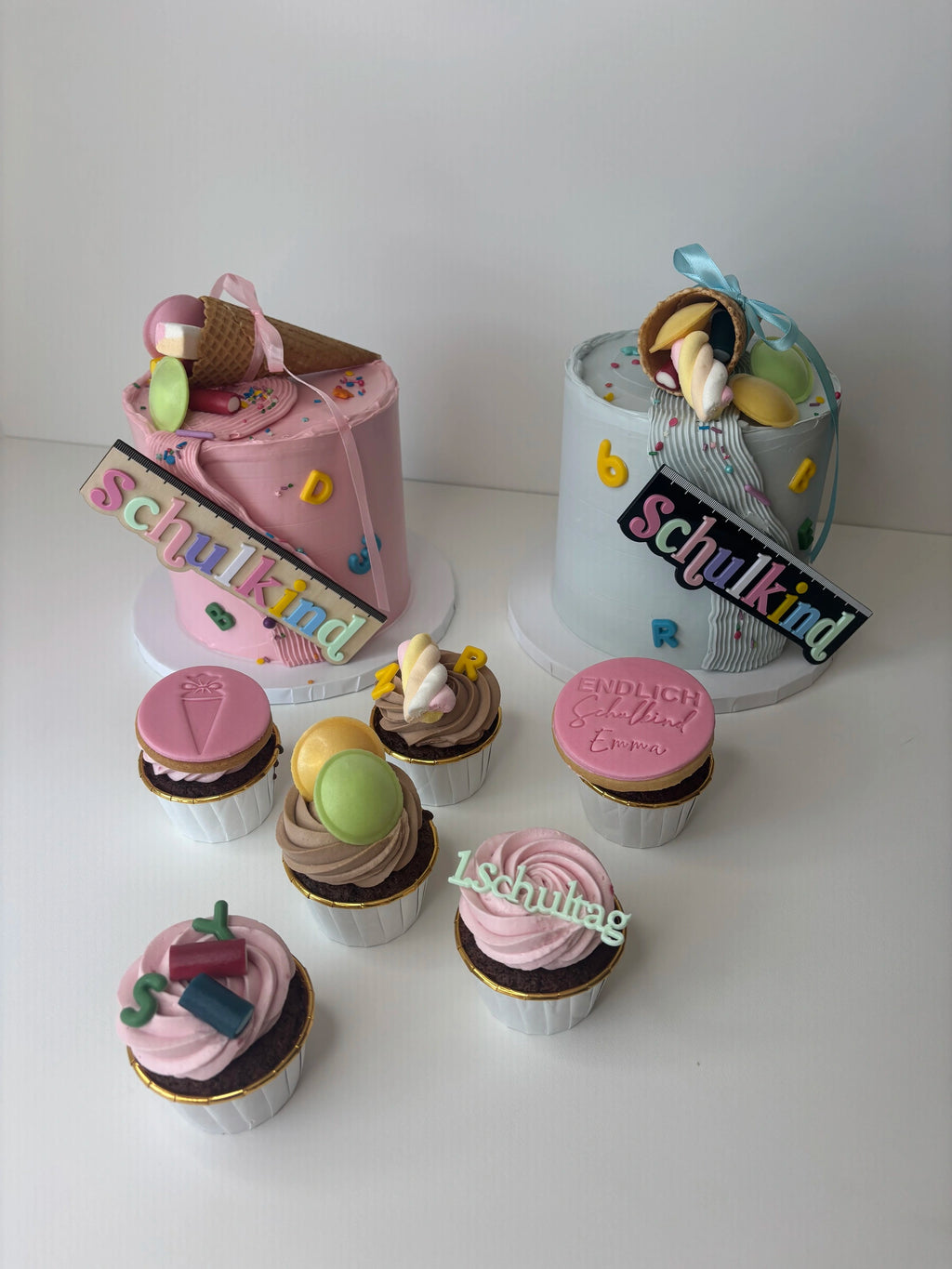 Einschulungs-Cupcakes – die süße Alternative zur Torte