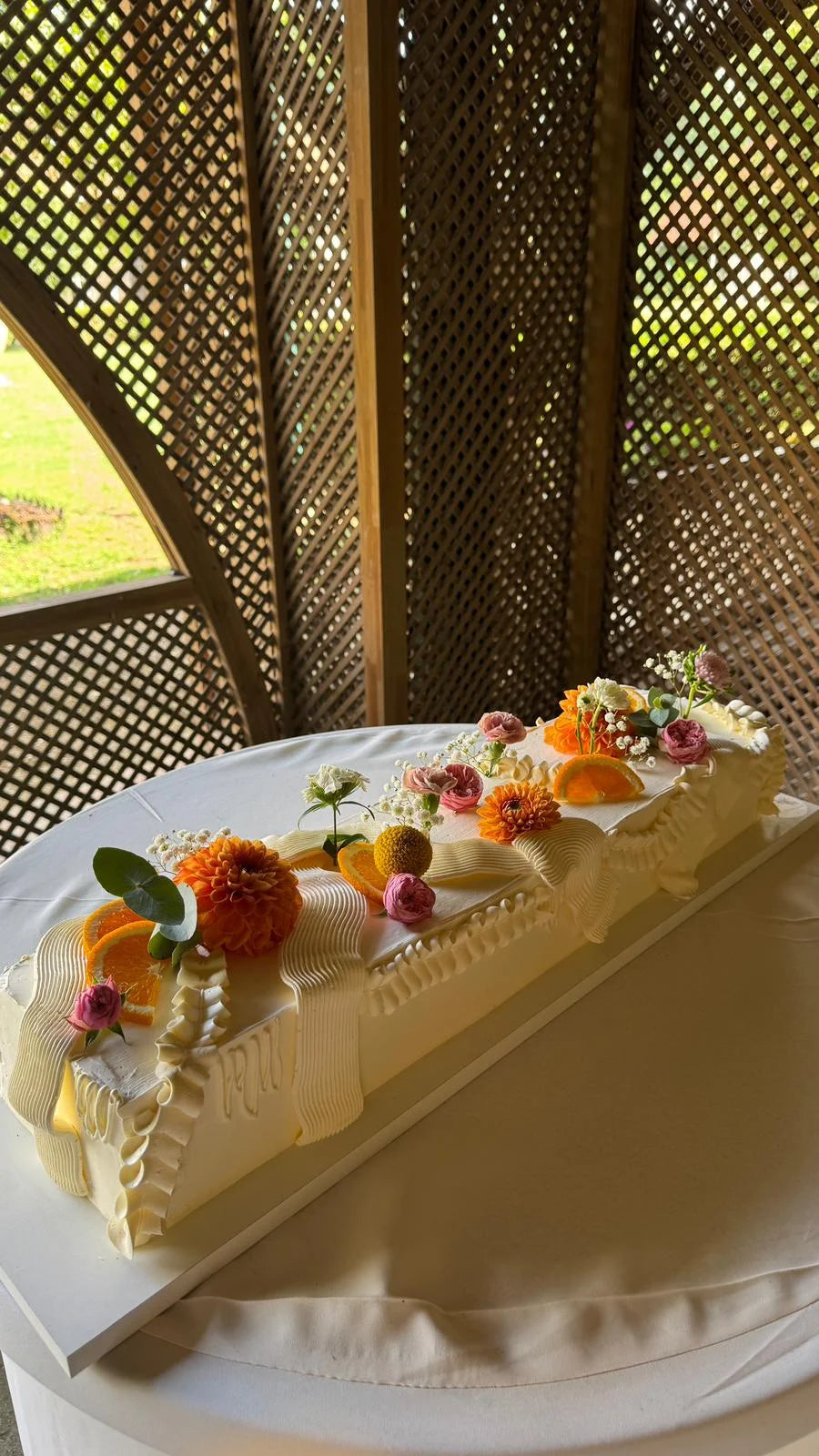 Longcake – die Hochzeitstorte in besonderer Form